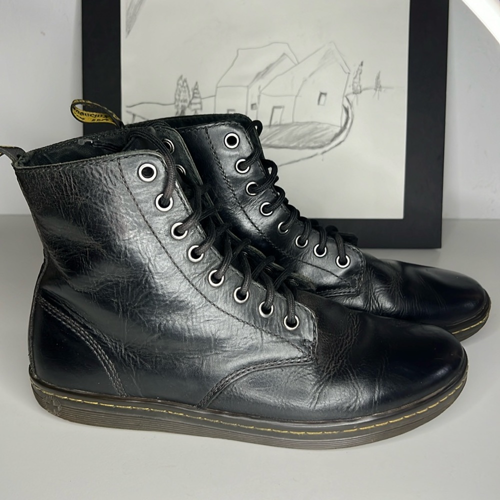 Dr Martens tobias 8 eye boots in black Women’s US Size 8 - Picture 10 of 16